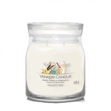 YANKEE CANDLE SIGNATURE ŚWIECA 368G SWEET VANILLA HORCHATA