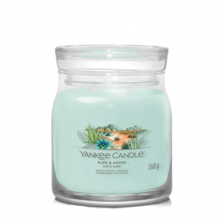 YANKEE CANDLE SIGNATURE ŚWIECA 368G ALOE& AGAVE
