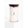 WOODWICK ŚWIECA 610G WHITE TEAK
