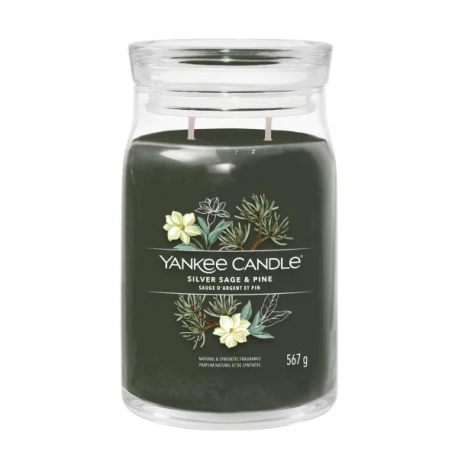 YANKEE CANDLE SIGNATURE ŚWIECA 567G SILVER SAGE & PINE