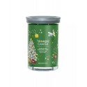 YANKEE CANDLE SIGNATURE TUMBLER 567G SHIMMERING CHRISTMAS TREE