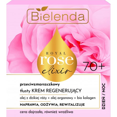BIELENDA ROYAL ROSE KR/TW 70+ 50ML DZ/NOC