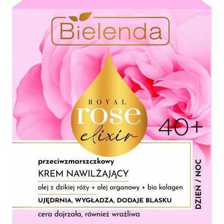 BIELENDA ROYAL ROSE KR/TW 40+ 50ML DZ/NOC