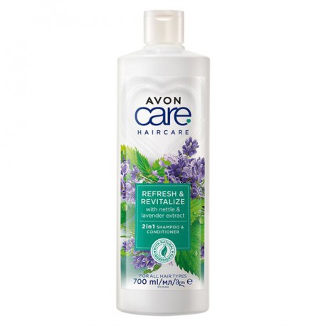 AVON CARE SZ/WŁ 400ML 2W1 REFRESH & REVITALIZE