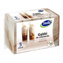 STELLA GĄBKI DO ZMYWANIA NACZYŃ O ZAPACHU VANILLA LATTE 5SZTUK