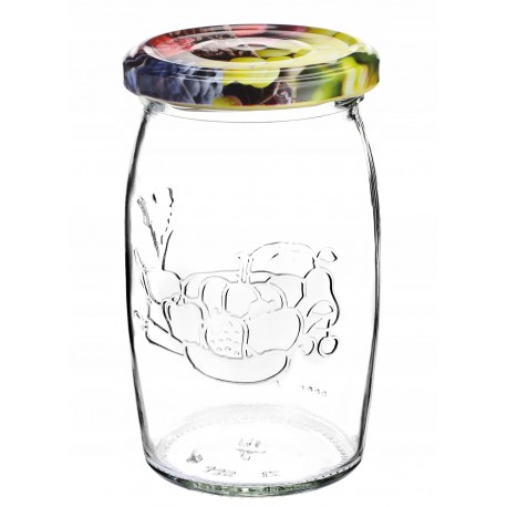 GALICJA SŁOIK 335ML Z ZAKRĘTKĄ 22484