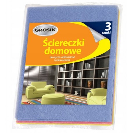 GROSIK ŚCIERECZ. DOMOWE 3SZT