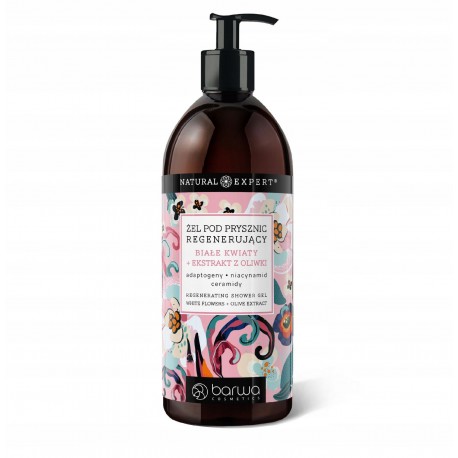 BARWA NATURAL EXPERT ŻEL/PR 480ML KWIA OLIW