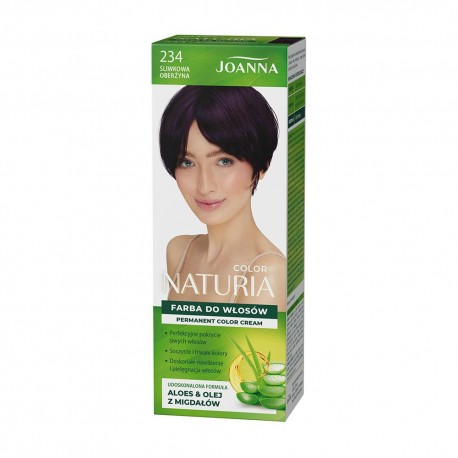 JOANNA NATURIA COLOR FARBA 234 ŚLIWKOWA OBERŻYNA