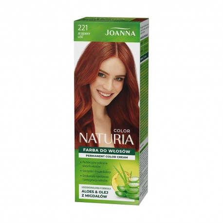JOANNA NAT FAR 221 JESIE.JOANNA NATURIA COLOR FARBA 221 JESIENNY LIŚĆ