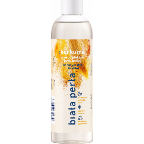 BIAŁA PERŁA PŁ/UST 250ML KURKUMA