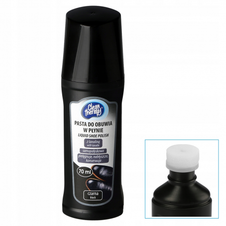 CLEAN THERAPY PASTA DO OBUWIA 70ML CZARNA