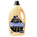 WOOLITE PŁYN DO PRANIA 4,5L DARE CZERNI CIEMNYCH KOLORÓW I JEANS Z KERATYNĄ