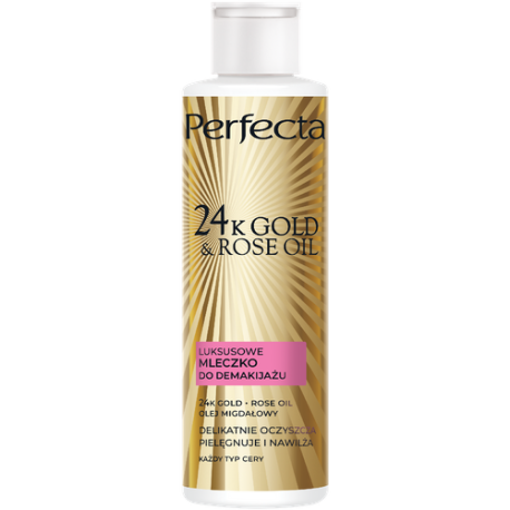 PERFECTA 24K GOLD ROSE OIL ML/TW 200ML LUKSUSOWE