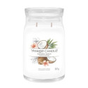 YANKEE CANDLE SIGNATURE ŚWIECA TUMBLER 567G COCONUT BEACH