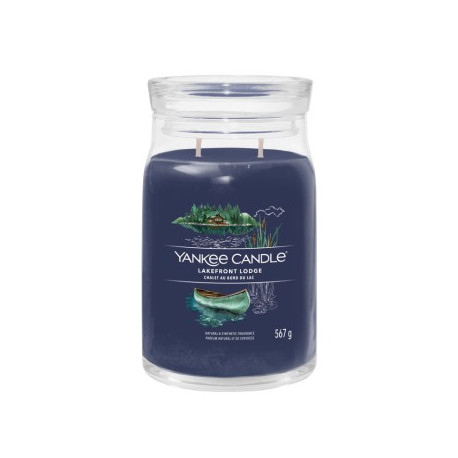 YANKEE CANDLE SIGNATURE ŚWIECA 567G LAKEFRONT LODGE