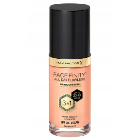 MAX FACTOR PODKŁAD FACEFINITY 3IN1 30ML C80