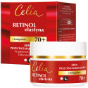 CELIA RETINOL ELASTIN KREM DO TWARZY 50ML 70+ PRZECIWZMARSZCZKOWY Z KOLAGENEM NA DZIEŃ I NA NOC