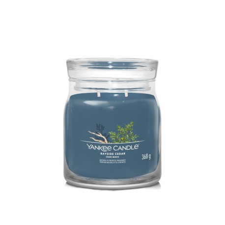 YANKEE CANDLE SIGNATURE ŚWIECA 368G BAYSIDE CEDAR