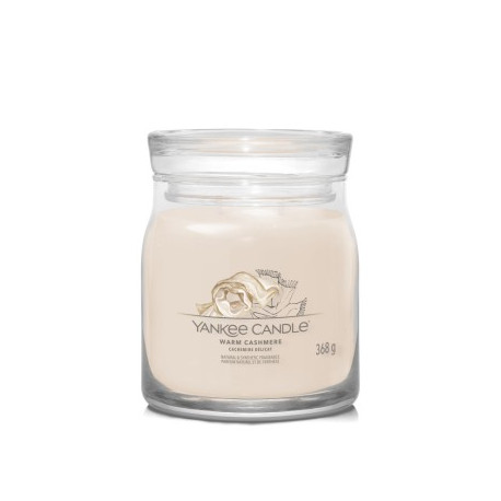YANKEE CANDLE SIGNATURE ŚWIECA 368G WARM CASHMERE
