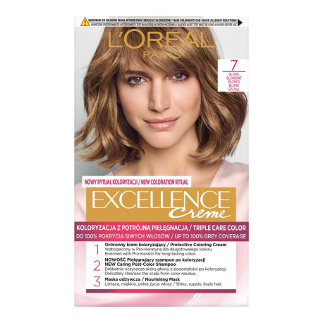 L'OREAL EXCELLENCE CREME FARBA NR 7.00