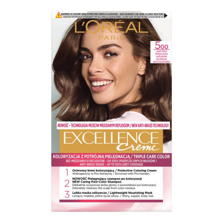 L'OREAL EXCELLENCE CREME FARBA NR 5.00 