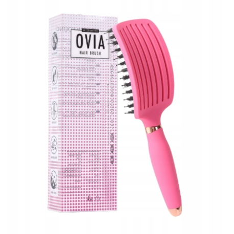 SISTER YOUNG OVIA SZCZOTKA DO WŁOSÓW FUKSJA