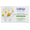LUKSJA CREAMY SOFT MYDŁO W KOSTCE 90G RUMIANEK I GLICERYNA