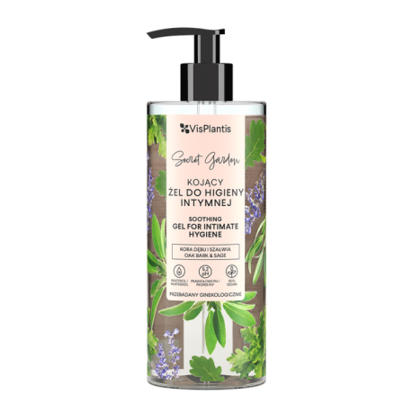 VIS PLANTIS ŻEL/INTYMNA 300ML KORA DĘBU + SZAŁWIA