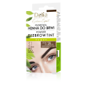 DELIA HENNA PUDROWA DO BRWI Z NATURALNYMI ZIOŁAMI 3.1 CZARNY BRĄZ