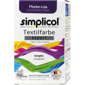 SIMPLICOL EXPERT FARBA DO UBRAŃ TKANIN 150G FLIEDER-LILA LAWENDOWY