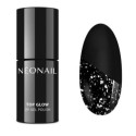 NEONAIL GLOW TOP HYBRYDOWY 7,2ML SILVER FLAKES