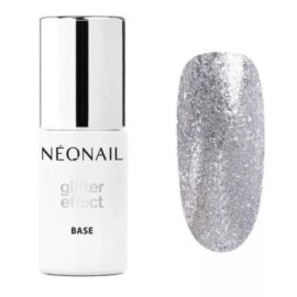 NEONAIL BASE GLITTER EFFECT - SILVER TWINKLE 7,2ML