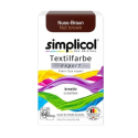 SIMPLICOL EXPERT FARBA DO UBRAŃ TKANIN 150G NUSS-BRAUN BRĄZ