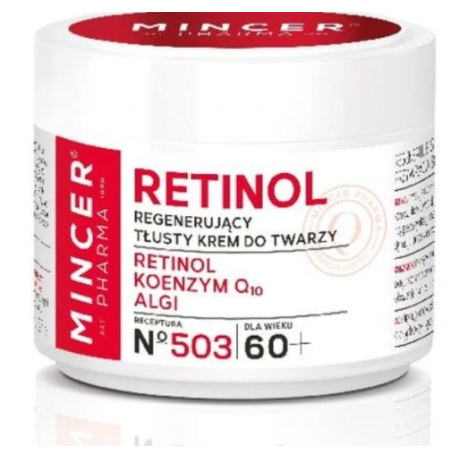 MINCER NO 503 RETINOL KREM 60+ REGENERUJĄCY 50ML