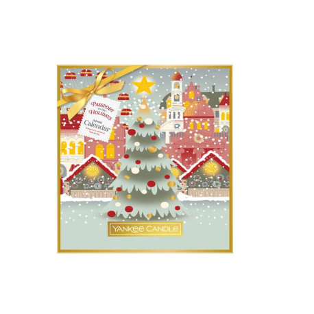 YANKEE CANDLE KALENDARZ ADWENTOWY 24 DUŻY PASSPORT TO THE HOLIDAYS