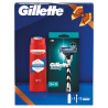 GILLETTE ZEST.24 MACH3 RĄCZKA + WKŁAD + ŻEL/PR OLD SPICE WHITEWATER 250ML
