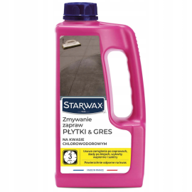STARWAX ZMYWANIE ZAPRAW PŁYTKI I GRES 1L
