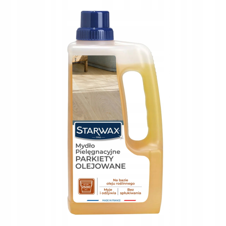 STARWAX MYDŁO PIELĘGNACYJNE PARKIETY OLEJOWANE 1L