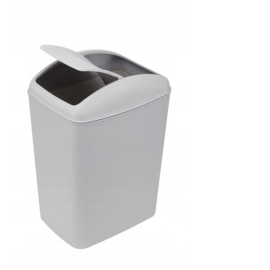 GALICJA SLIM KOSZ UCHYLNY 5L SZARY AAA