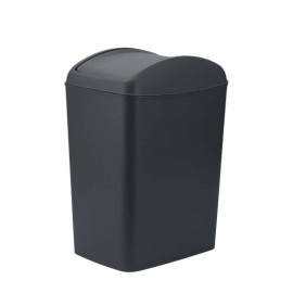GALICJA SLIM KOSZ UCHYLNY 10L ANTRACYT AAA