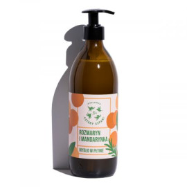 MYDLARNIA CZTERY SZPAKI MYDŁO W PŁYNIE ROZMARYN I MANDARYNKA 500ML