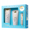 YOPE ZESTAW PREZENTOWY PIELĘGNACYJNY ZIMOWY PORANEK ŻEL POD PRYSZNIC BALSAM DO CIAŁA KREM DO RĄK