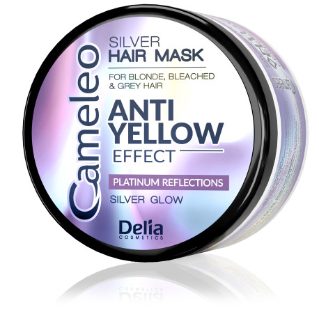 DELIA CAMELEO MASKA SILVER DO WŁOSÓW SIWYCH I BLOND 200ML 