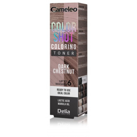 DELIA COLOR SHOT TONER/WŁ 60ML DARK CHESNUT