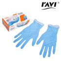 RAVI RĘKAWICE NITRYLOWE BEZPUDROWE 100 SZTUK ROZMIAR L