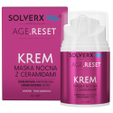 SOLVERX AGE RESET KREM DO TWARZY 50ML MASKA NOCNA Z CERAMIDAMI