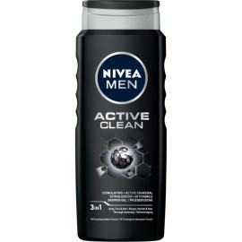 NIVEA ŻEL/PR 500 ACTIVE CLEAN MEN NEW