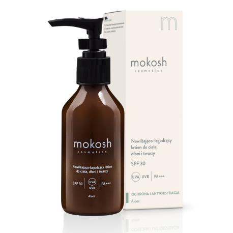 MOKOSH LOTION SPF30 100ML NAWILŻAJĄCO-ŁAGODZĄCY