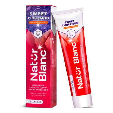 SYLVECO NATUR BLANC PAST/ZĘB 100ML SWEET CINNAMON